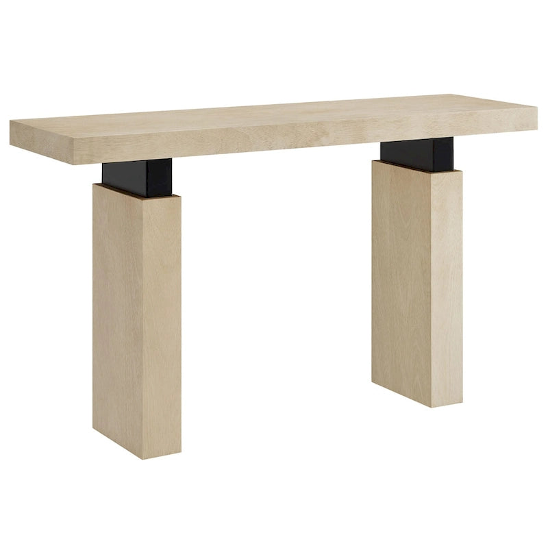Table console rectangulaire en bois 52