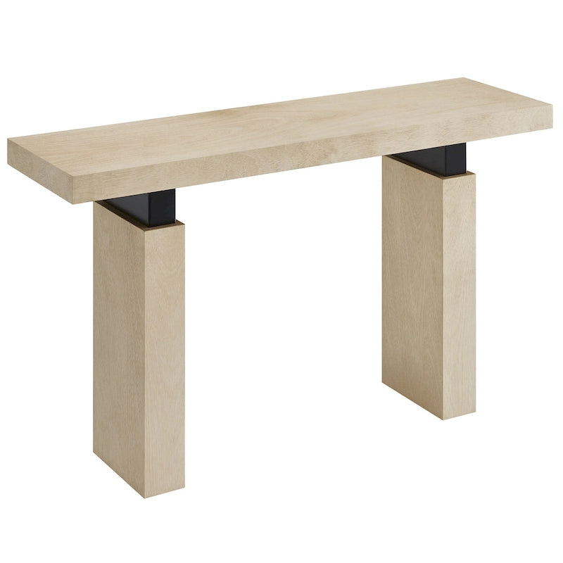 Table console rectangulaire en bois 52