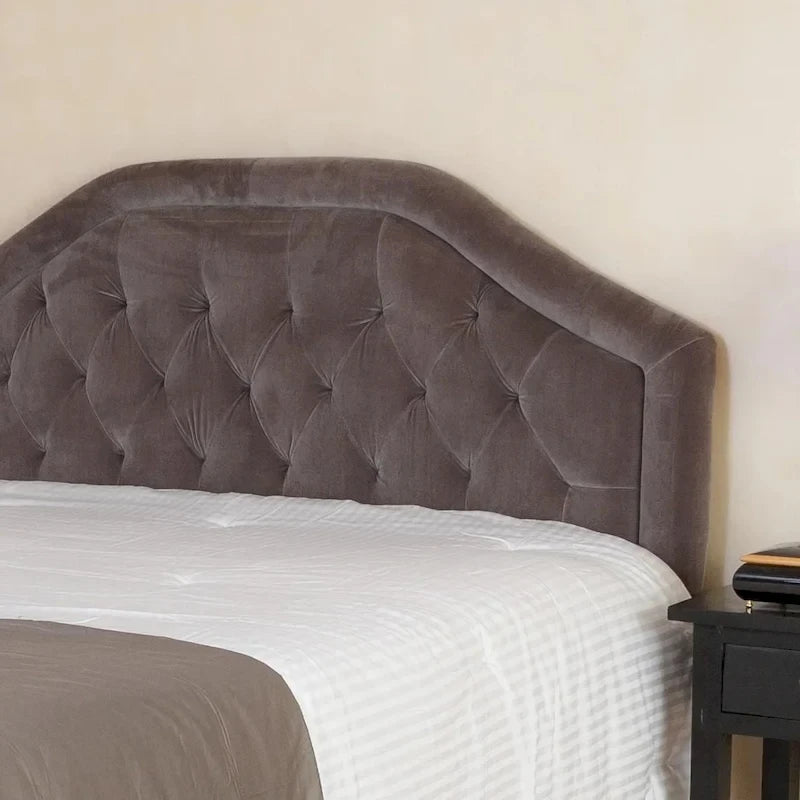 Tête de lit capitonnée réglable pour grand lit/très grand lit
