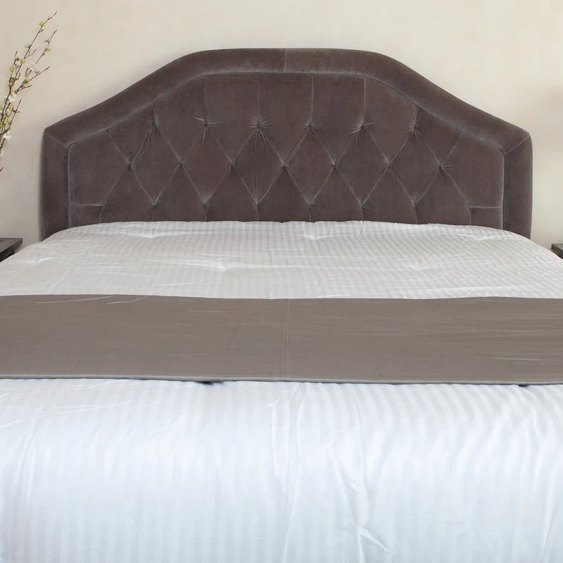 Tête de lit capitonnée réglable pour grand lit/très grand lit