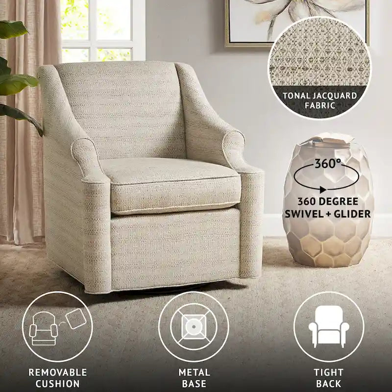 Fauteuil planeur pivotant à 360 degrés