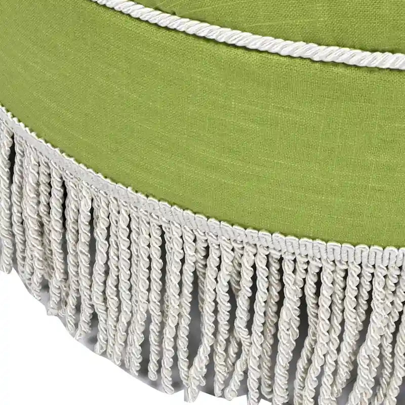 24 poufs ronds d'appoint rembourrés