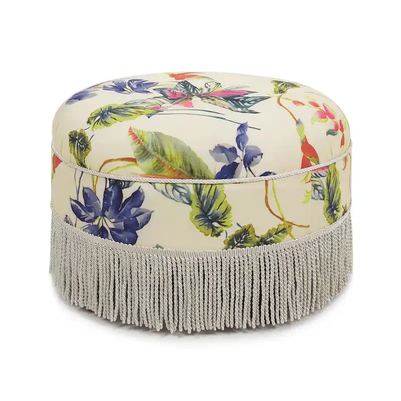 24 poufs ronds d'appoint rembourrés