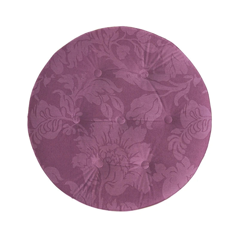 24 poufs ronds d'appoint rembourrés