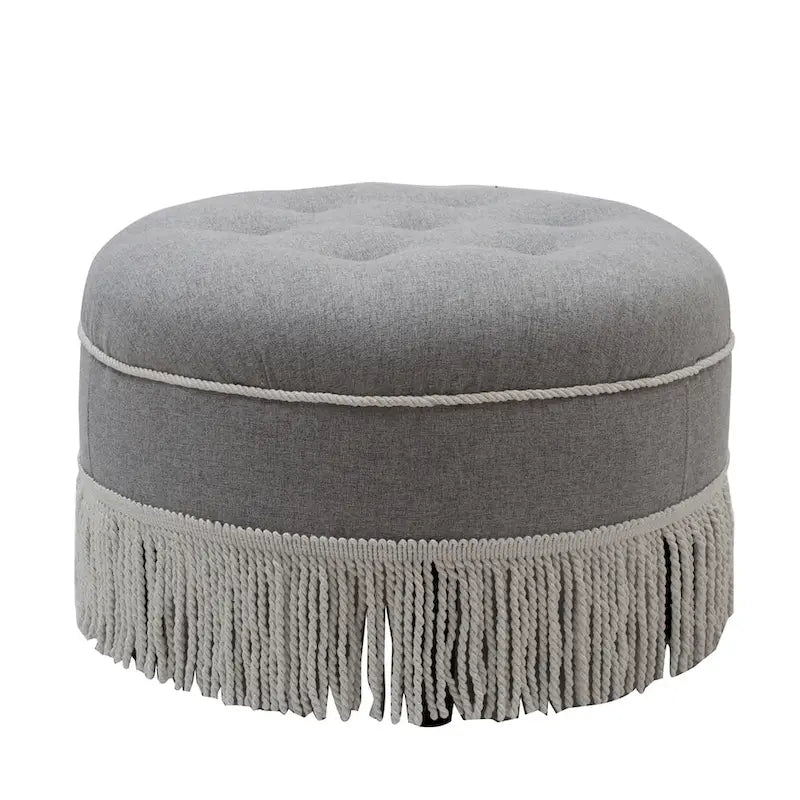 24 poufs ronds d'appoint rembourrés