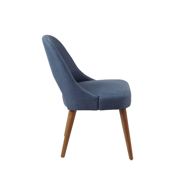 Chaises de salle à manger capitonnées avec dossier ajouré (lot de 2)