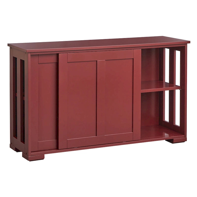 Buffet/bahut empilable à portes coulissantes