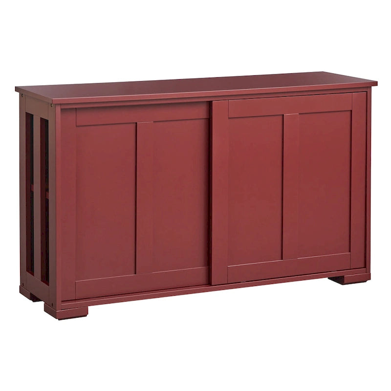 Buffet/bahut empilable à portes coulissantes
