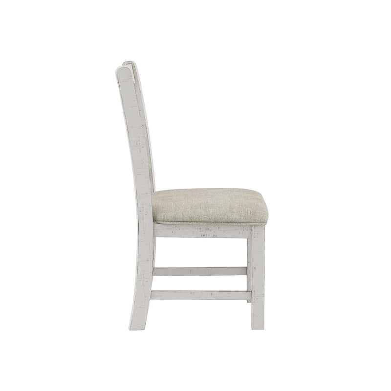 Chaises de salle à manger rustiques en bois (lot de 2)