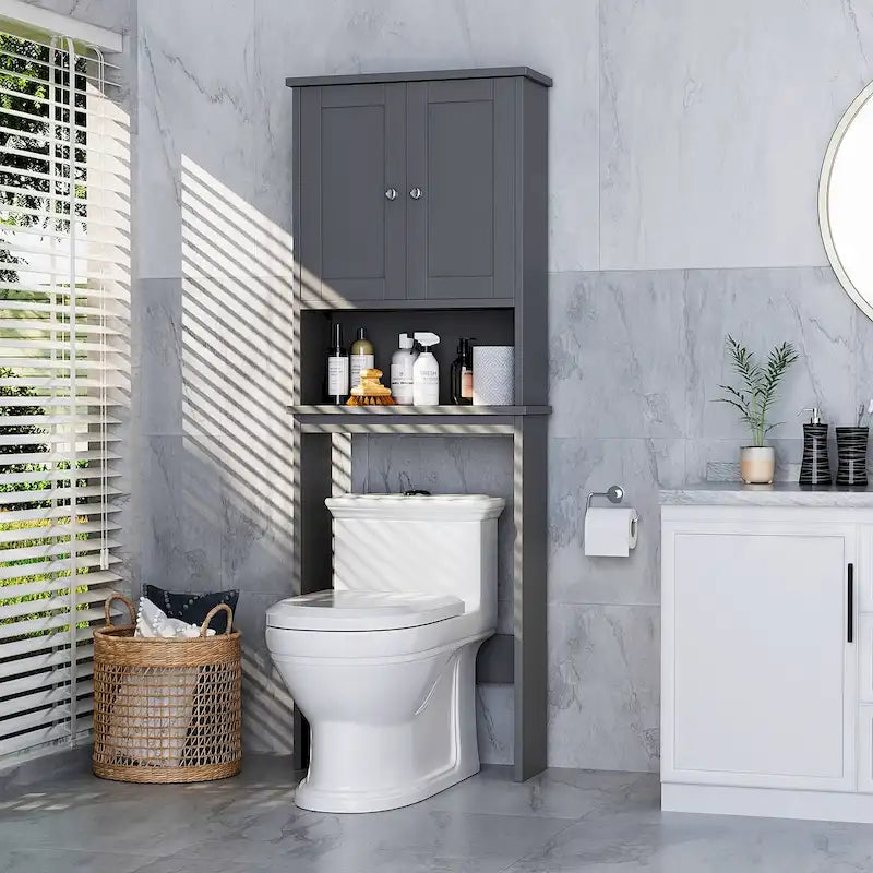 Meuble de Rangement au-dessus des Toilettes