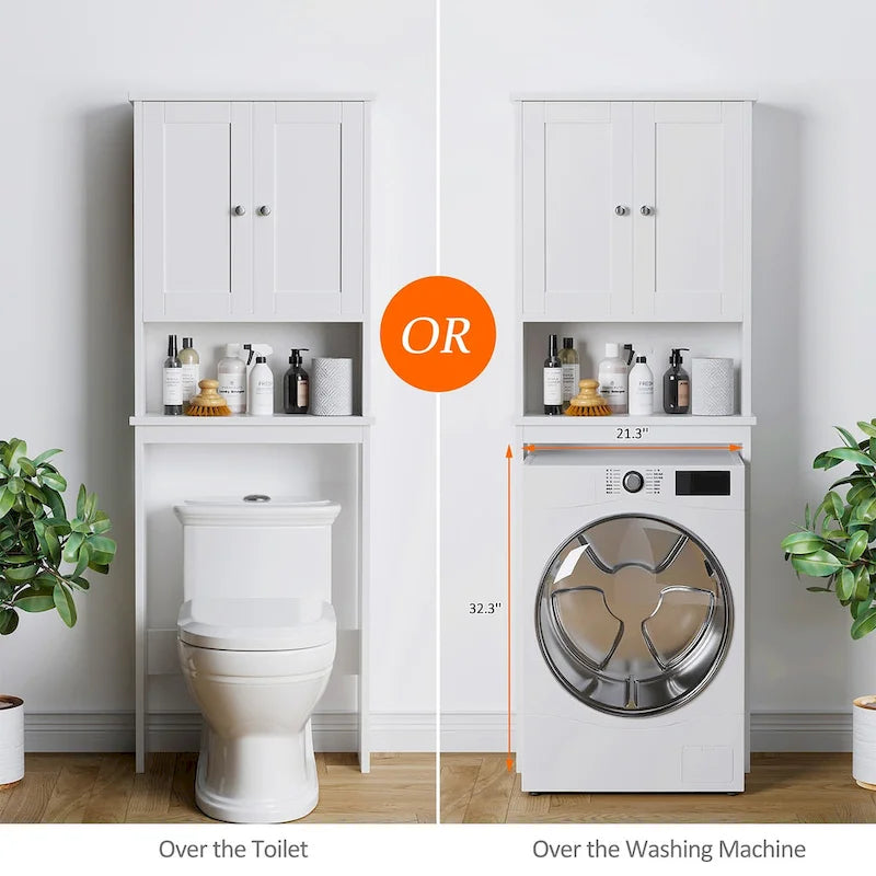 Meuble de Rangement au-dessus des Toilettes