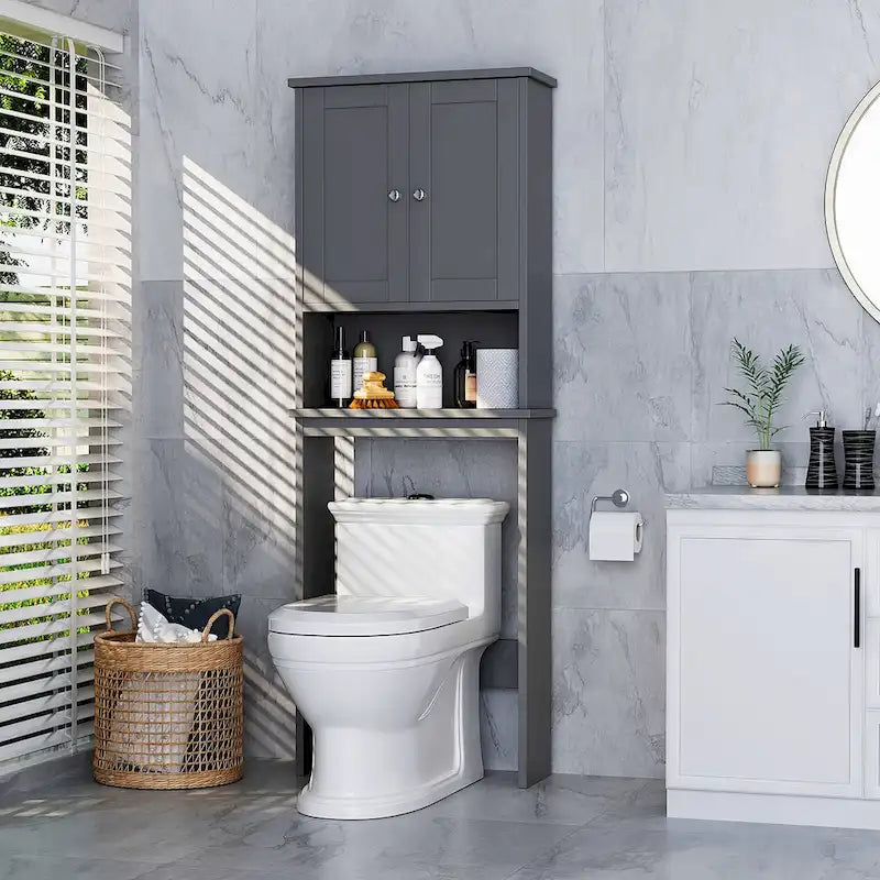 Meuble de Rangement au-dessus des Toilettes