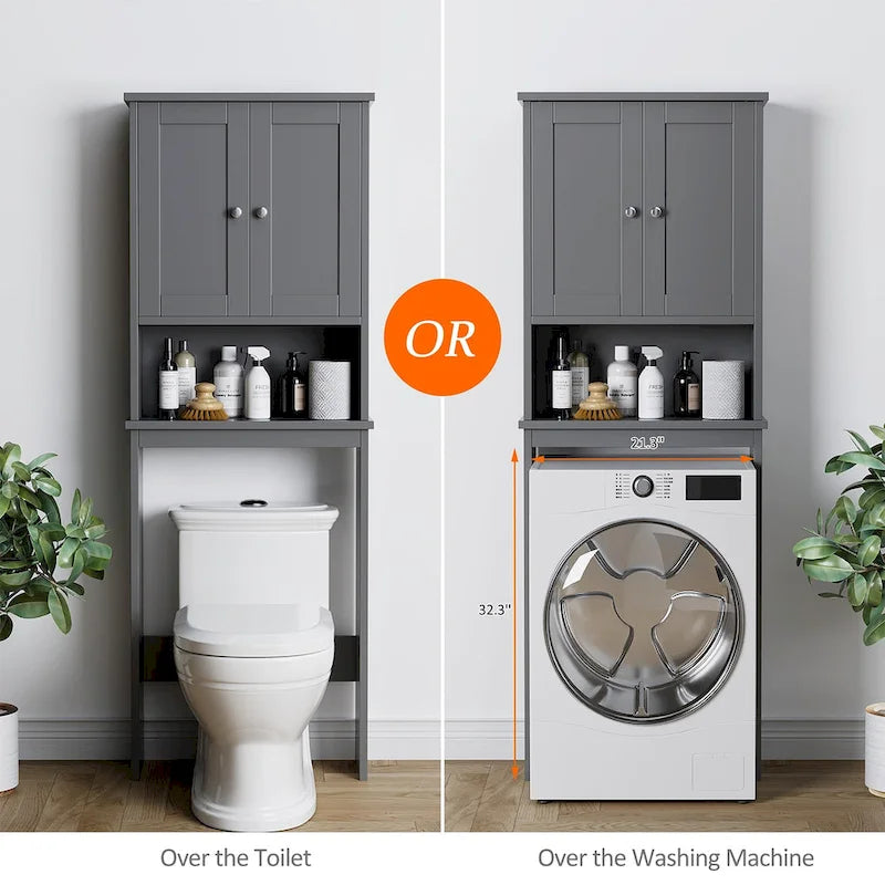 Meuble de Rangement au-dessus des Toilettes