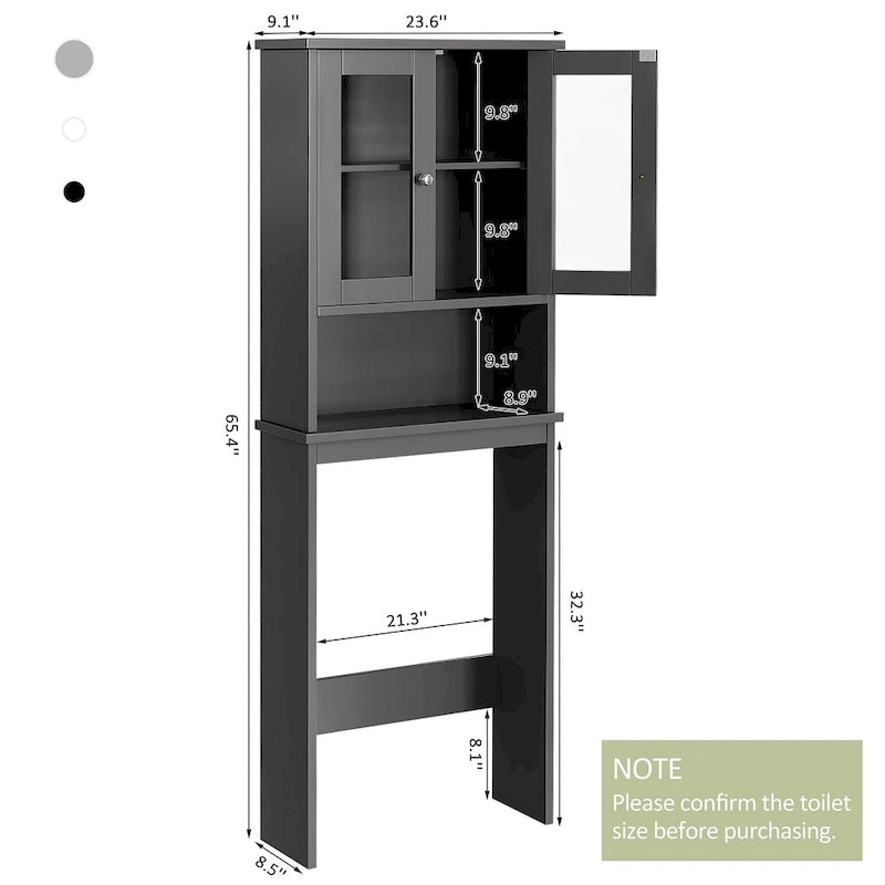 Meuble de Rangement au-dessus des Toilettes