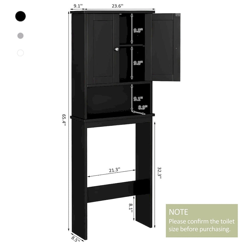 Meuble de Rangement au-dessus des Toilettes