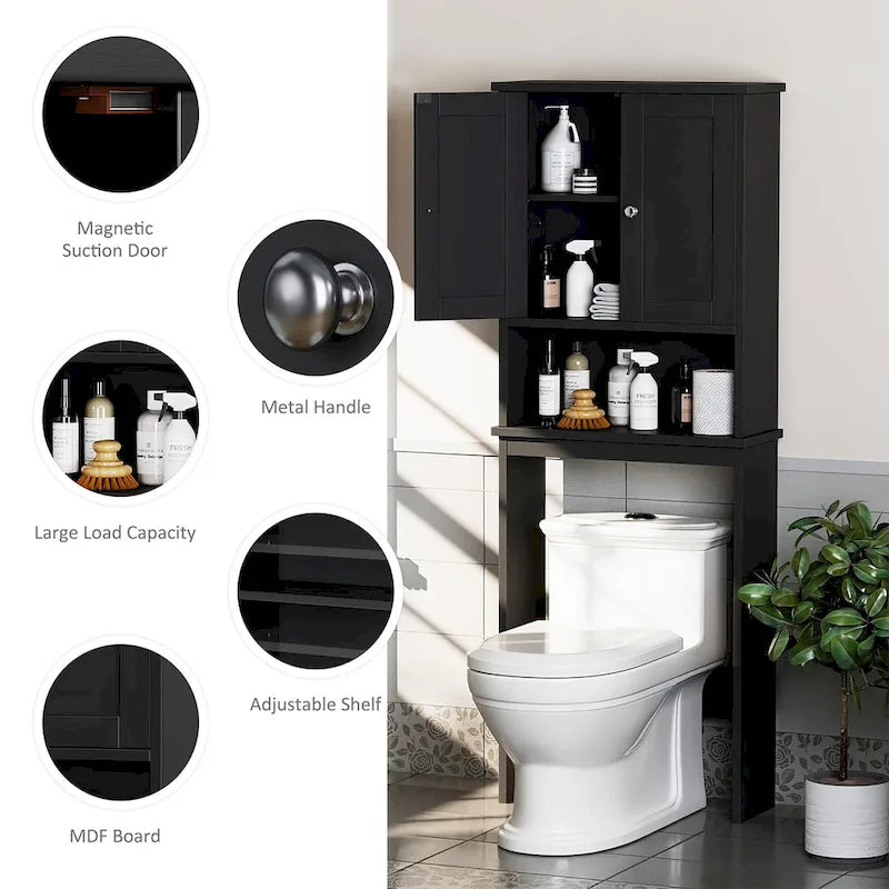 Meuble de Rangement au-dessus des Toilettes