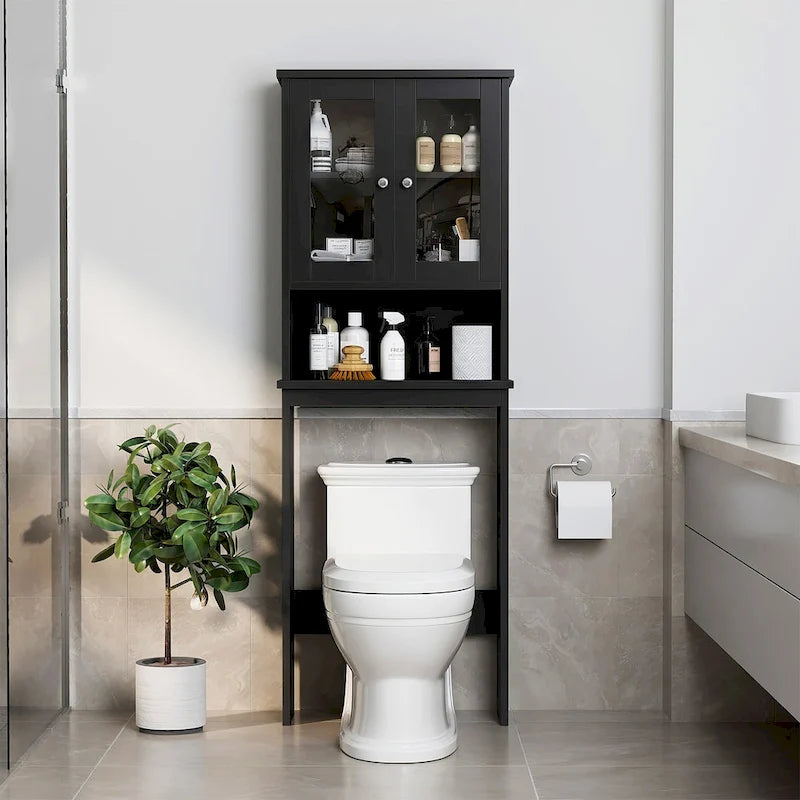 Meuble de Rangement au-dessus des Toilettes