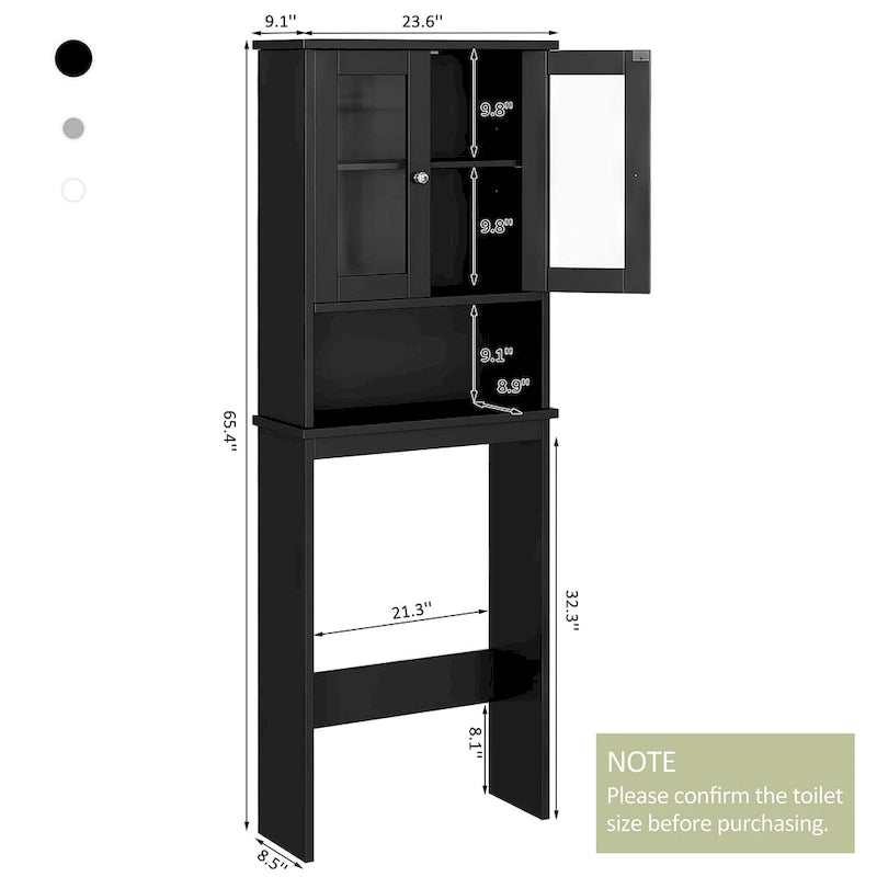 Meuble de Rangement au-dessus des Toilettes
