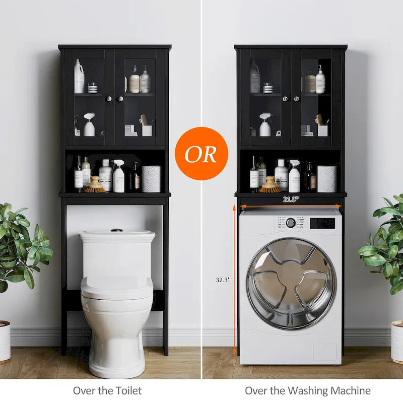 Meuble de Rangement au-dessus des Toilettes