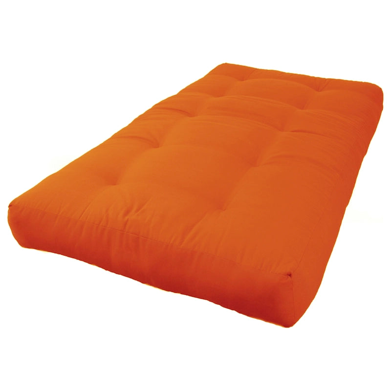 Matelas de futon en sergé de 8 pouces d'épaisseur (simple, double ou grand)