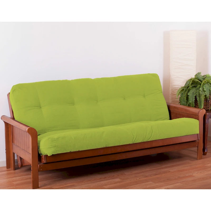 Matelas de futon en sergé de 8 pouces d'épaisseur (simple, double ou grand)