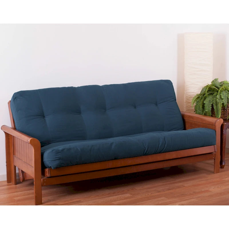 Matelas de futon en sergé de 8 pouces d'épaisseur (simple, double ou grand)