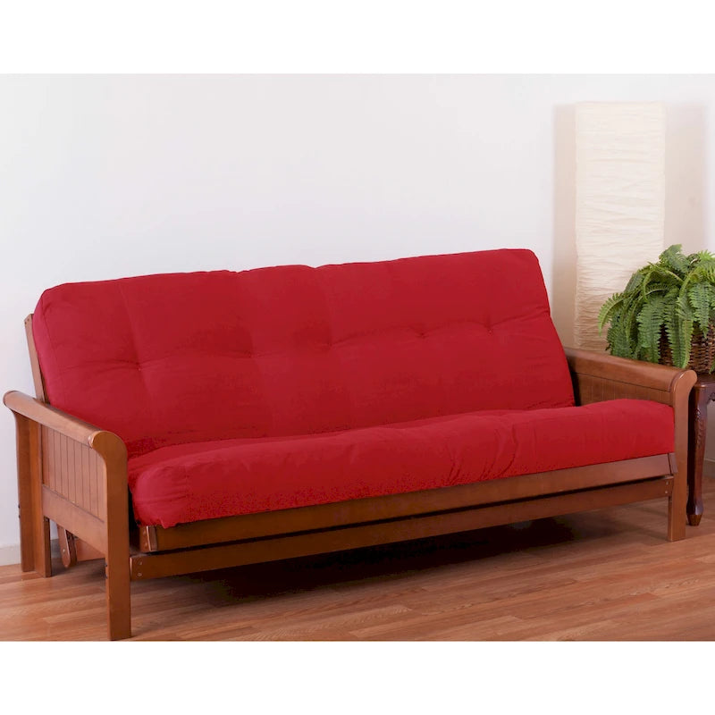 Matelas de futon en sergé de 8 pouces d'épaisseur (simple, double ou grand)