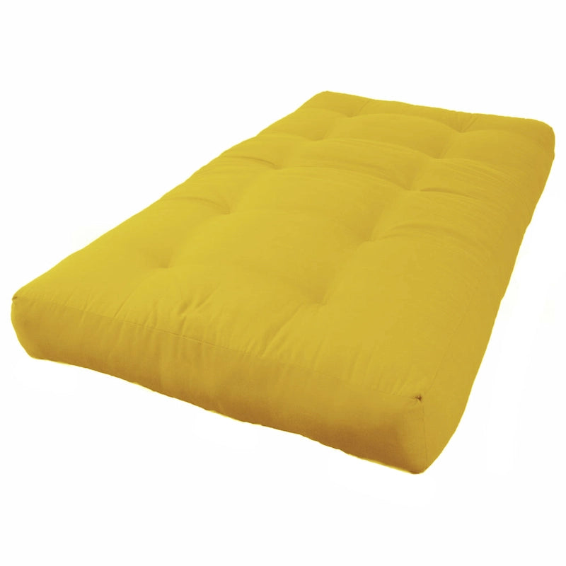 Matelas de futon en sergé de 8 pouces d'épaisseur (simple, double ou grand)