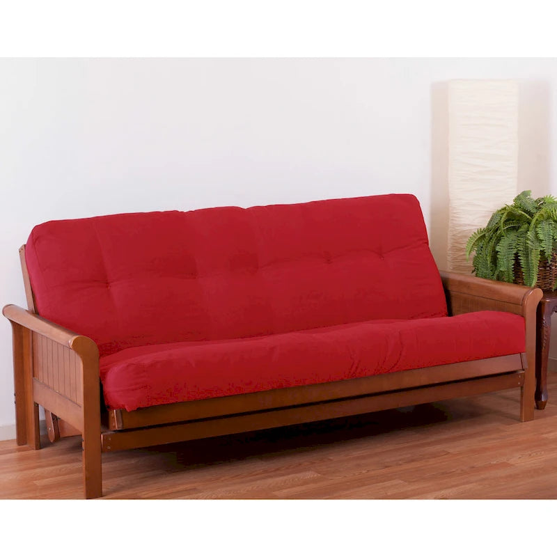 Matelas de futon en sergé de 8 pouces d'épaisseur (simple, double ou grand)
