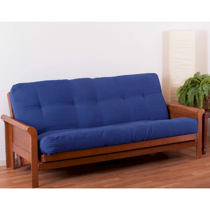 Matelas de futon en sergé de 8 pouces d'épaisseur (simple, double ou grand)