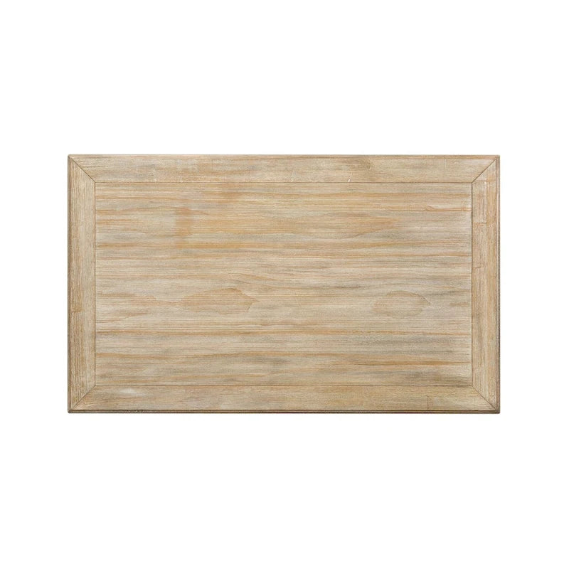 Table basse rectangulaire à roulettes