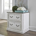 Meuble de classement latéral Magnolia Manor Antique White Executive Media