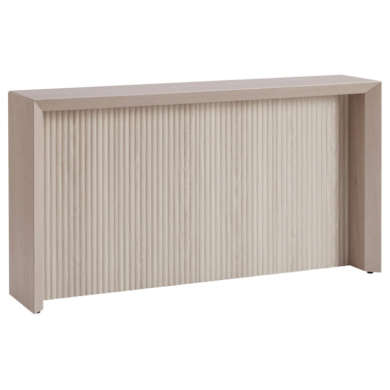 Console rectangulaire de 56 po de largeur - 55,75 po de largeur