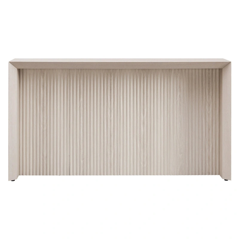 Console rectangulaire de 56 po de largeur - 55,75 po de largeur