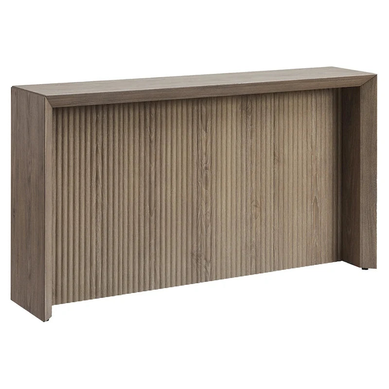 Console rectangulaire de 56 po de largeur - 55,75 po de largeur