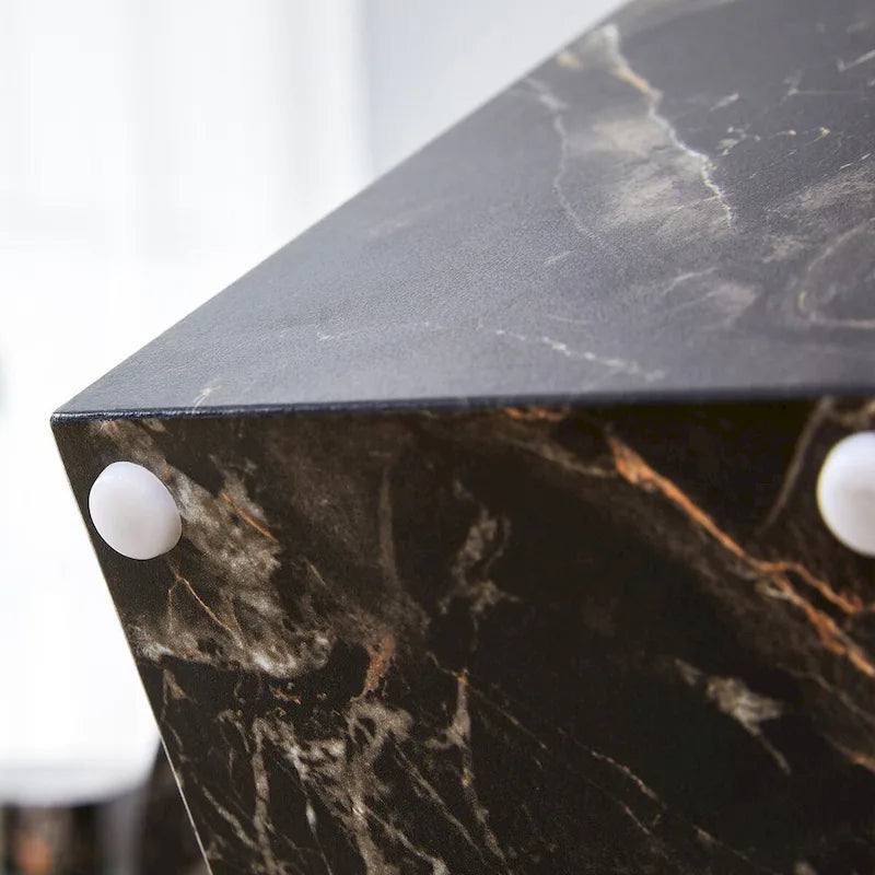 La table basse double plateau amovible, et la conception détachable peut rendre l'utilisation de l'espace plus flexible