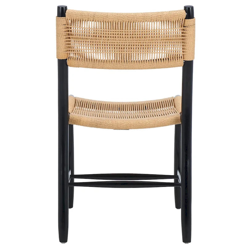 Chaise de salle à manger en corde de 17 po [LOT de 2] - 20Lx22Px34H